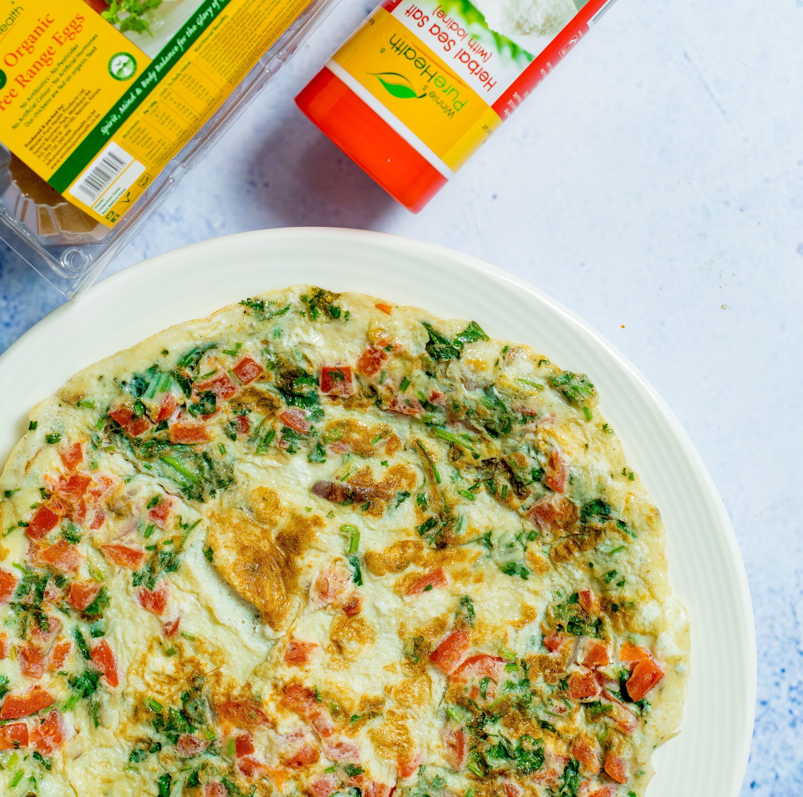 Bell Pepper Omelette - Winnie's PureHealth