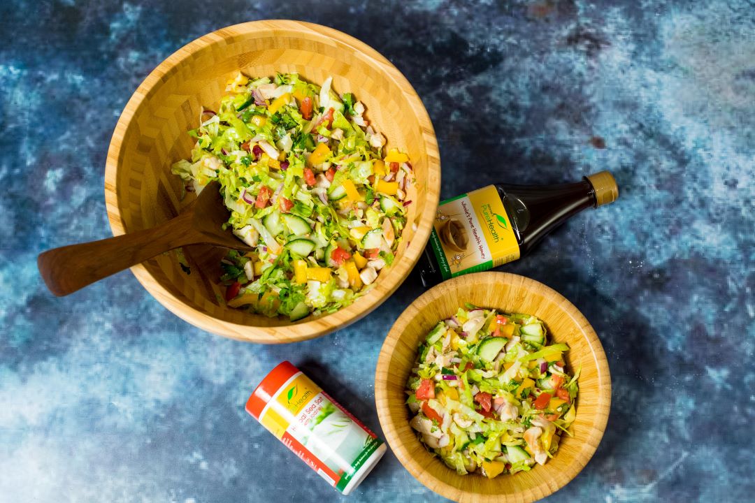 Chicken Vegetable Salad - Winnie's PureHealth