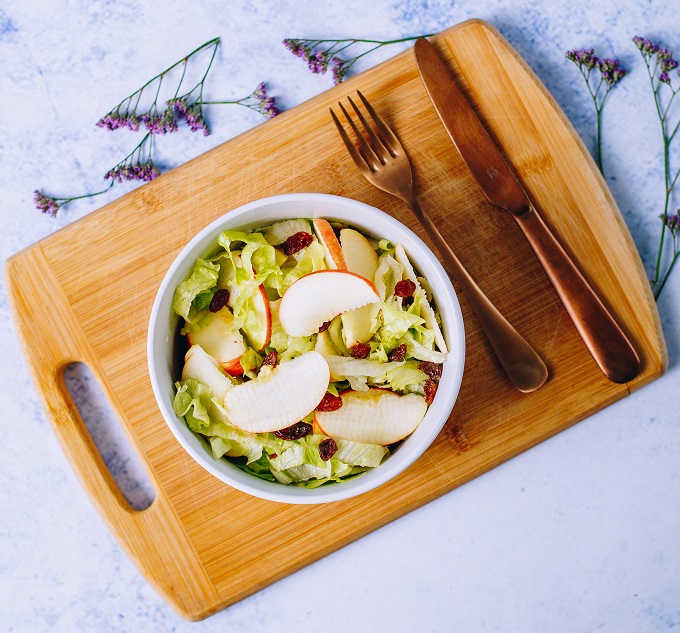Apple Lettuce Salad - Winnie's PureHealth