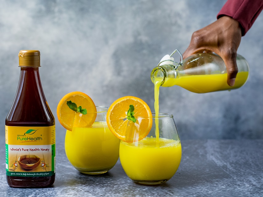 Mint Orange Juice - Winnie's PureHealth