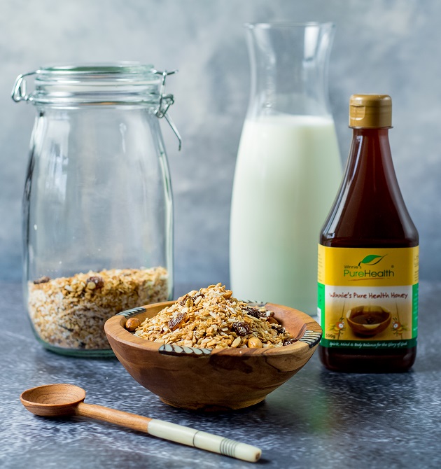 Stove made Granola - Winnie's PureHealth