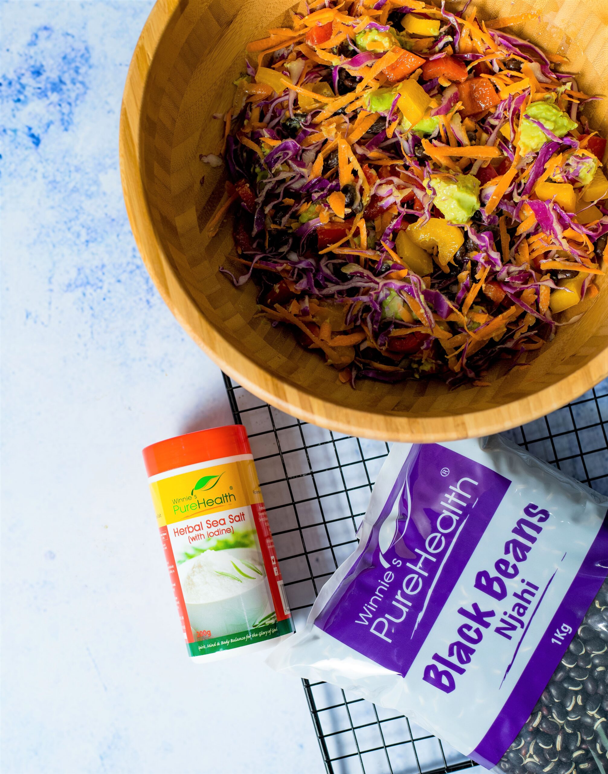 Njahi (Black Beans) Salad - Winnie's PureHealth