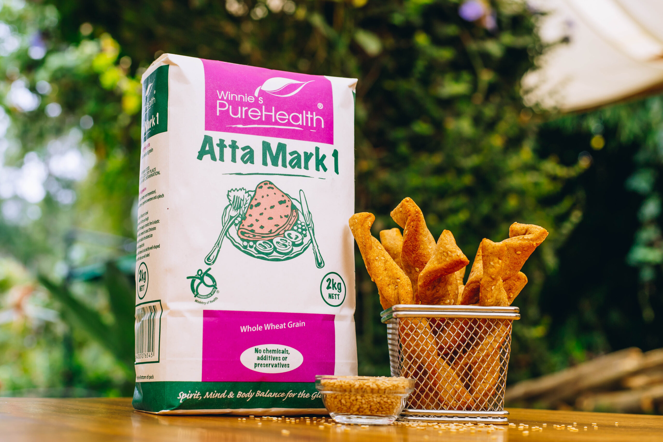 Wholewheat Bread Sticks - Winnie's PureHealth