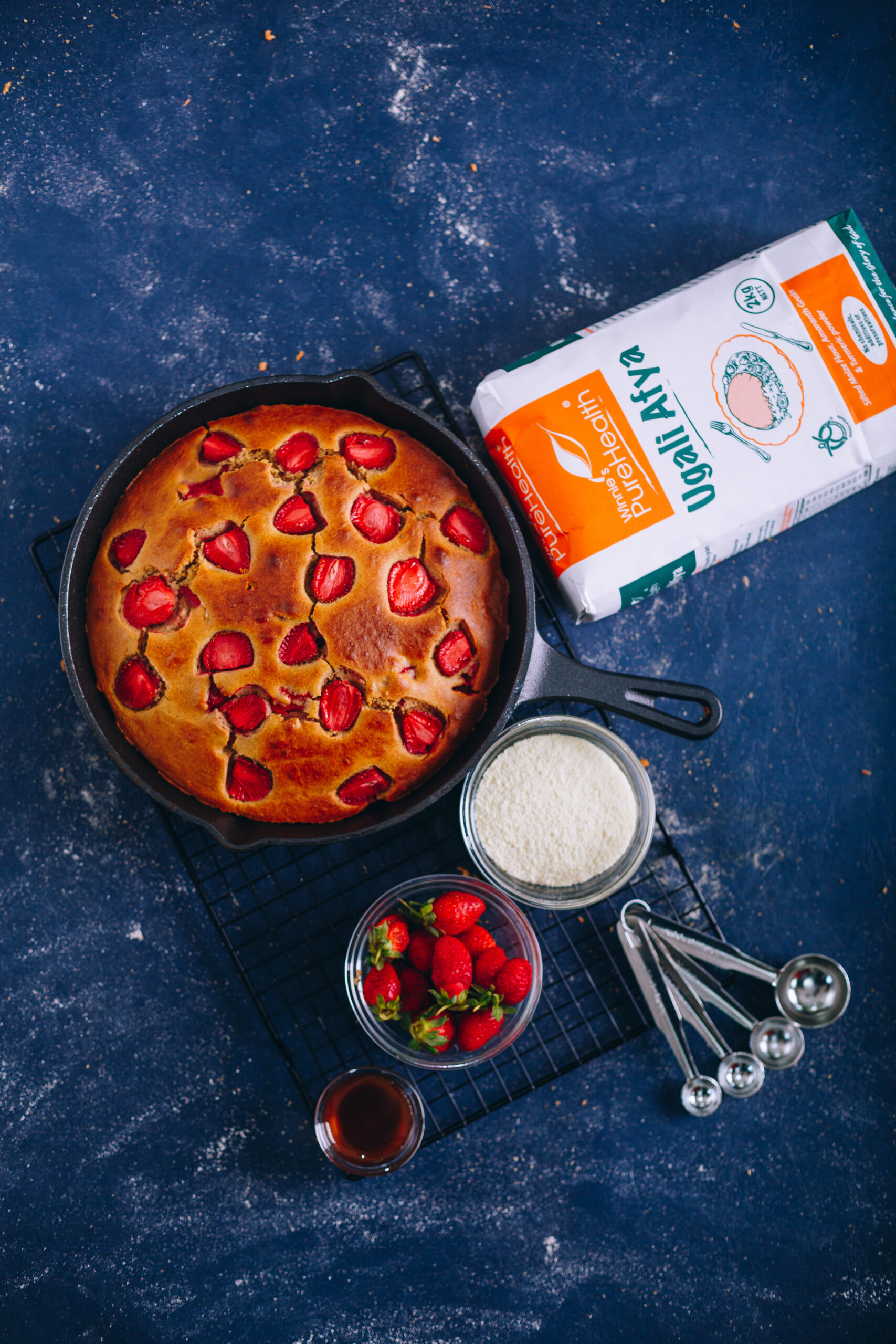 Skillet Corn Bread - Winnie's PureHealth